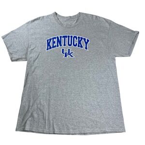 Kentucky Wildcats NCAA‎ T-Shirt Mens XL Gray Short Sleeve Graphic Tee *See Pics